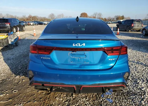 2022 Kia Forte Gt z USA, uszkodzony, nr VIN 3KPF44AC3NE467846